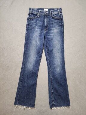 Mother The Hustler Ankle Fray Jeans in Bake Sale